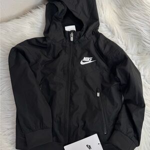 Nike Black Windbreaker Jacket